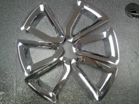 84294431 Gm Chevy Gmc 5901 2019-2022 22 Inch Silverado Oem Chrome Insert - Set/6