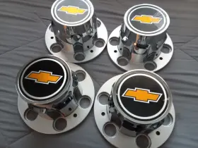 37l0014 Gm Factory Parts 4x2 Chevy Truck Center Caps 15 Inch Rally 6 Lug