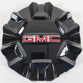 Gmc 85122983r One 2024-2026 Sierra Ev Denali Black Center Cap Gm # 86598448r