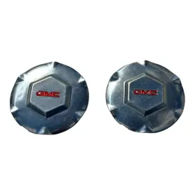 9593996 Gmc 2002-2007 Envoy Pair Chrome Rim Wheel Center Caps Oem 5 Lug Nut