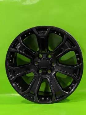 Saej2530 Gmc Truck 9732290585380 B973 22x9 Gloss Black 22 Inch After Market Wheel Rim 2286-1