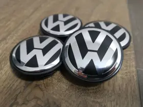 1j0601171 Golf 5h0601171 Vw Beetle Up Fox Polo Xl1 Raddeckel Emblem 4 X 56mm