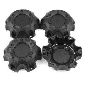 Gtownworks 1001-61 M-453 St-mq805-168 4pcs Wheel Center Caps Fuel Off-road 5.35 Inch Matt Black