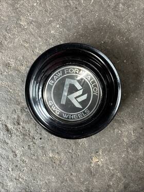 Gwg Bc891 Black Raw Form Alloy Floating Wheel Hub Center Cap 2022