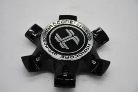 102-blk-6lug Hardcore Offroad Cap-hc101/102-blk-6lug Gloss Black Wheel Center Cap Hub 6.7