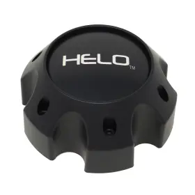 1079l145he1sb Helo / Satin Black Bolt-on Center Cap