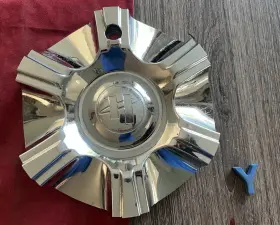 61gcap Helo #y 1 Wheels Custom Chrome Wheel Center Cap Tj024