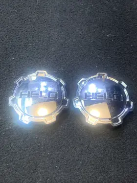 S1105-06-14 Helo 791k149 1 Pair 2 Chrome Center Cap