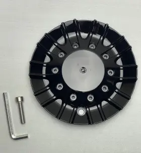 M875b Helo Gloss Black No Logo Wheel Center Cap With Screw