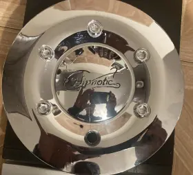 280l160 Hipnotic Chrome Custom Wheel Center Cap # 404-16