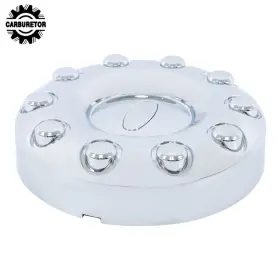 Hgf133300 Home-garden-fix Front Wheel Chrome Center Cap Suit For Ford Super Duty F-450 F-550 2005-2016