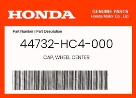 44732-hc4-000 Honda Genuine Cap Wheel Center -
