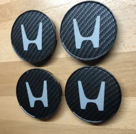 44732-s0x-a00 Honda Civic Black Carbon Fiber Wheel Center Cap X4 Set Oem 2.75 Inch 44732-s0x-a00 Honda Civic Black Carbon Fiber Wheel Center Cap X4 Set Oem 2.75 Inch