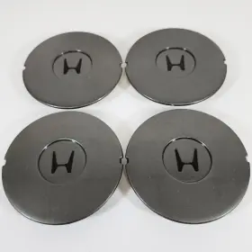 63681b Honda 1985-1987 Civic # 13 Inch 12 Slot Steel Wheel 6 5/8 Center Caps Set/4 63681b Honda 1985-1987 Civic # 13 Inch 12 Slot Steel Wheel 6 5/8 Center Caps Set/4
