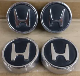 63927 Honda 63767 Oem Used Set 1997-2015 Cr-v Metal Center Caps