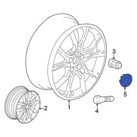 Honda Oe 44732tgha11 Wheel Cap