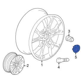 44732tgha11 Honda Oe Wheel Cap