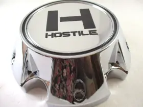 Hc-5004c Hostile #hc-5004c/ #5004 5 1/4 Inch Chrome 6 Lug Wheel Center Cap #hc6003c/ #6003 For 1