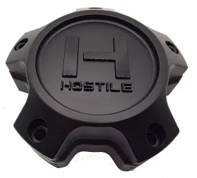 Hc-5011sg Hostile 2 Pack - Black Wheel Center Cap