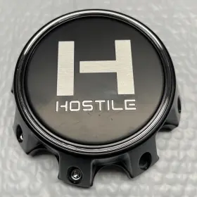 Hc-8003sb Hostile B03 Wheel Center Rim Cap Lug Hub Dust Cover Satin Black Nos Nu