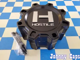 Hc-8014sb Hostile Wheels # . New Satin Black 2-piece Center Cap Jc Qty. 1 Hc-8014sb Hostile Wheels # . New Satin Black 2-piece Center Cap Jc Qty. 1
