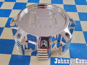 Hostile Wheels Hf-8001 # . New Polished Aluminum Wheel Center Cap 60 Qty. 1