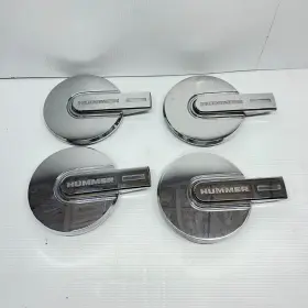 09597265 Hummer 2006-2010 H3 16 Inch Chrome Wheel Center Caps Gm Set 4