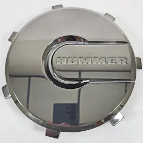 9598476 Hummer One 2009 H2 Sedona Edition Black Chrome Center Cap Oem # New