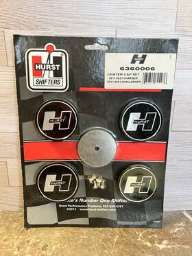 Hurst Shifters 6360006 Wheel Center Cap Set 6360006. 2011-2023 Charger And Challenger New