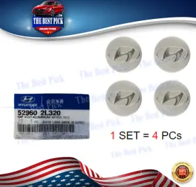 529602l320 Hyundai Genuine Wheel Center Hub Cap Set 4pcs For 09-14 Genesis 3.8l 529602l320 Hyundai Genuine Wheel Center Hub Cap Set 4pcs For 09-14 Genesis 3.8l