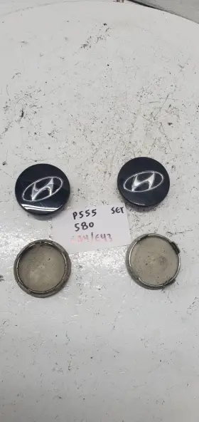 529603s110 Hyundai 580.hy1p14 2014 Sonata Wheel Center Cap Hubcaps 4 Pcs Oem