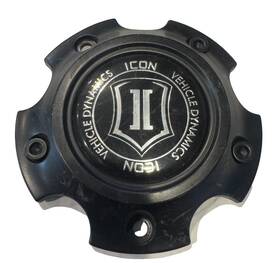Icon Vehicle Dynamics Lg1703-32 Wheels Matte Black Wheel Rim Cover Center Cap Rw-5127-cap