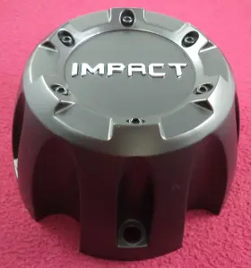Qtid139.7-5h Impact Products Wheels Flat Black Custom Wheel Center Cap # 1