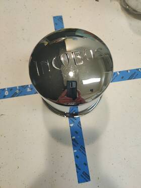 Incubus C10855e Wheels Polished Chrome Custom Wheel Center Cap Caps # / New