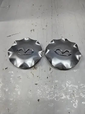 2834-838 Infiniti Motors Wheels Gray Custom Wheel Center Caps Set Of 2 # 2834 838