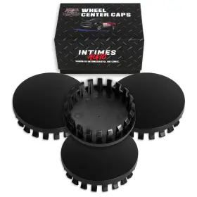 Ita-cc-00303 Intimesauto 83mm 3.25 Inch Wheel Center Caps Rim Hub Pack Of 4 Matte Black Ita-cc-00303 Intimesauto 83mm 3.25 Inch Wheel Center Caps Rim Hub Pack Of 4 Matte Black