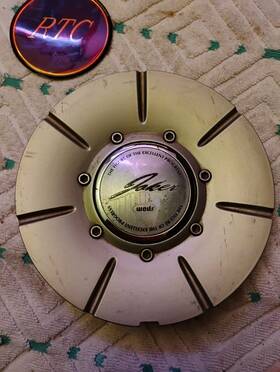 Jaber Bc-622 1 Jdm Custom Silver Wheel Center Cap #bc-622 Normal Scuffs