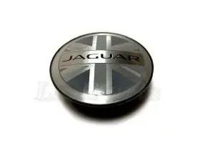 T2r5513 Jaguar Genuine Black Union Jack Wheel Center Cap