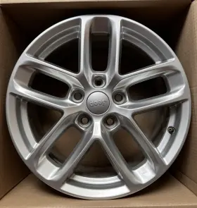 04755340aa Jeep 18 Inch Grand Cherokee 2020-2024 Wheel Rim Genuine Factory Oem 18x8 Silver