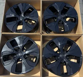 04755460aa Jeep 18 Inch Gloss Black Grand Cherokee Wheels Rims Factory Oem 2022-2024