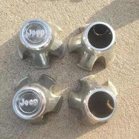 362005 Jeep Set Of 4 Laredo Wheel Center Caps Hubcaps 1976 1986 Cj5 Cj7 Scrambler