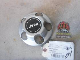 Jeep 580.am8599 97-06 Wrangler 93-01 Cherokee Stock Steel Wheel Center Cap Oem Silver