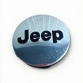 735714922 Jeep 2019-2023 Renegade Center Hub Cap Polished And Black D816