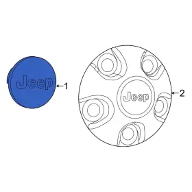68550771aa Jeep Oe For Wrangler 2024 Wheel Cap