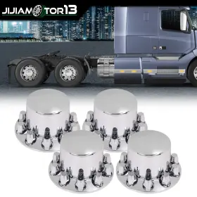 J-02etn0009bsl Jijiamotor13 4pcs Rear Wheel Axle Hub Cover Kit Semi-truck Abs 33mm Nut Covers Plastic Silver J-02etn0009bsl Jijiamotor13 4pcs Rear Wheel Axle Hub Cover Kit Semi-truck Abs 33mm Nut Covers Plastic Silver