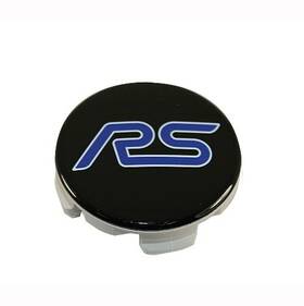 Jr Kentucky Auto Parts 1096-rs 2016-2018 Ford Focus Rs Mk3 Wheel Center Cap Emblem Black Blue St Svt
