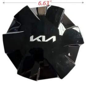 52960-p2730 Kia For Sorento Oem Center Cap 2025 Gloss Black 74766 6.63 In