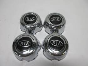 Kia 74541-74543 1998-2002 Sportage Chrome Wheel Center Cap Cover Hub Set Of 4 Oem