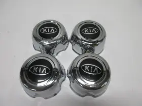74541-74543 Kia 1998-2002 Sportage Chrome Wheel Center Cap Cover Hub Set Of 4 Oem
