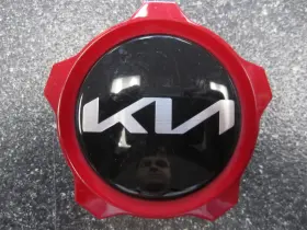52960-m6500 Kia 74826 2021-2022 Seltos 18 Inch Oem Red Center Cap / Q5rr0 - Set/4